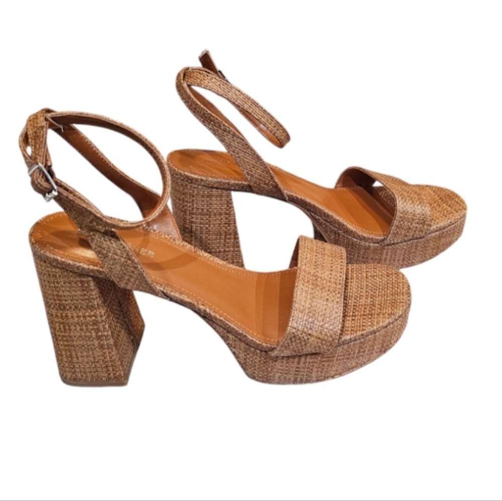 Marc Fisher Sadel Platform Sandal NWB sz 9.5 - Picture 7 of 11
